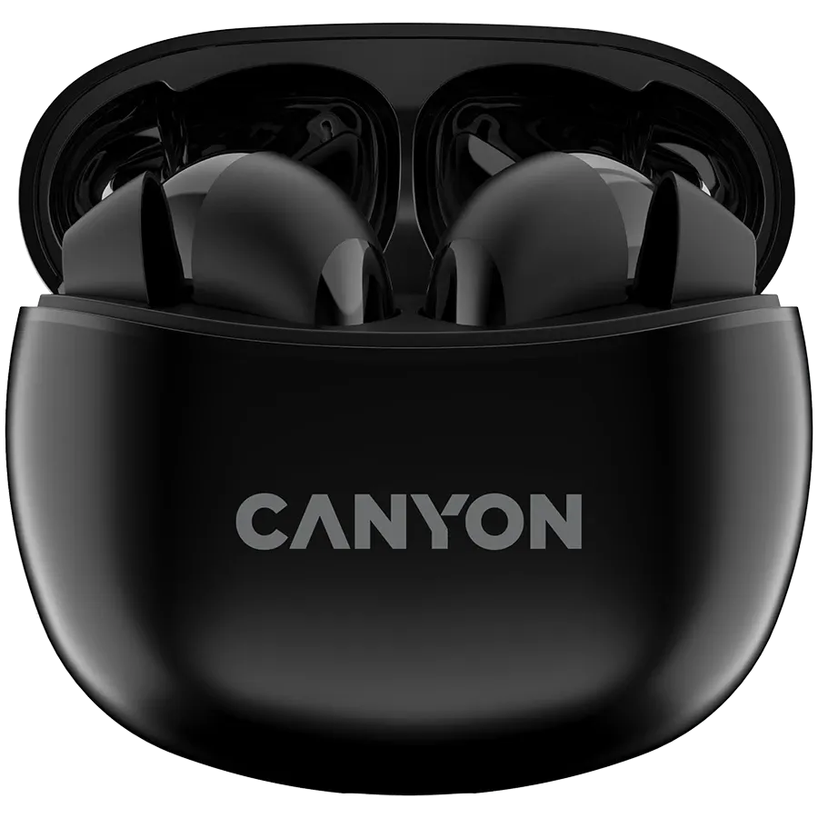 Безжични слушалки Canyon TWS-5, черни