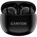 Безжични слушалки Canyon TWS-5, черни