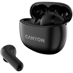 Безжични слушалки Canyon TWS-5, черни