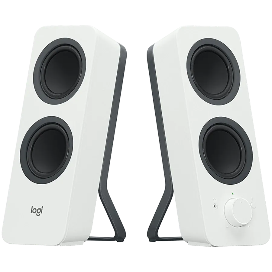 Тонколони Logitech Z207 Bluetooth Stereo Speakers, OFF, бяли
