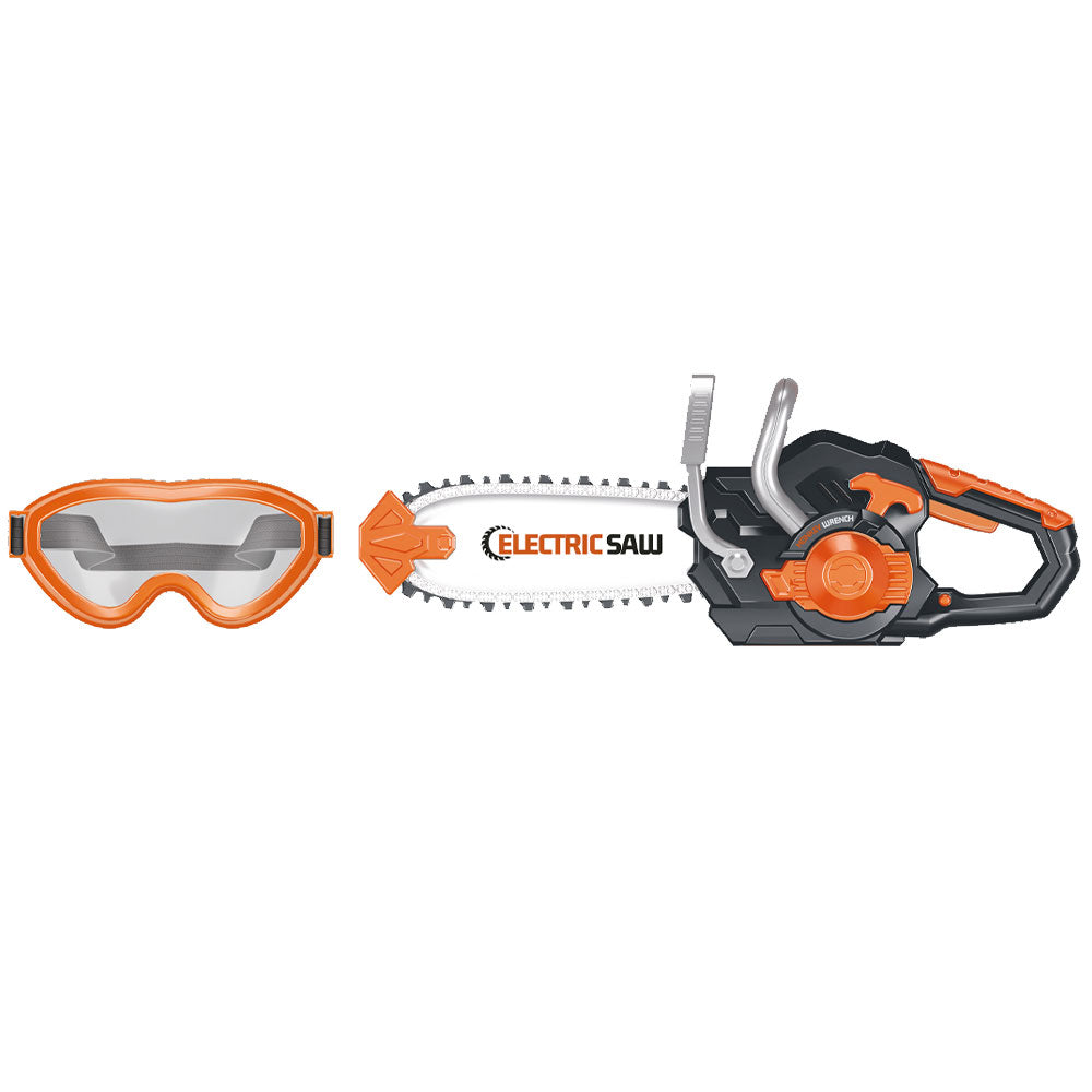 Electric Saw Резачка с предпазни очила