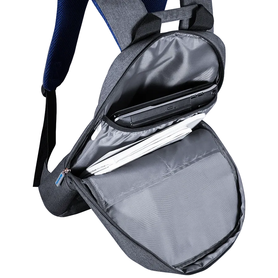 Чанта за лаптоп Canyon bag BP-4 Slim 12L, сива