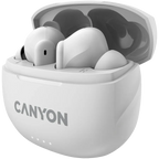 Безжични слушалки Canyon TWS-8 ENC, бяли