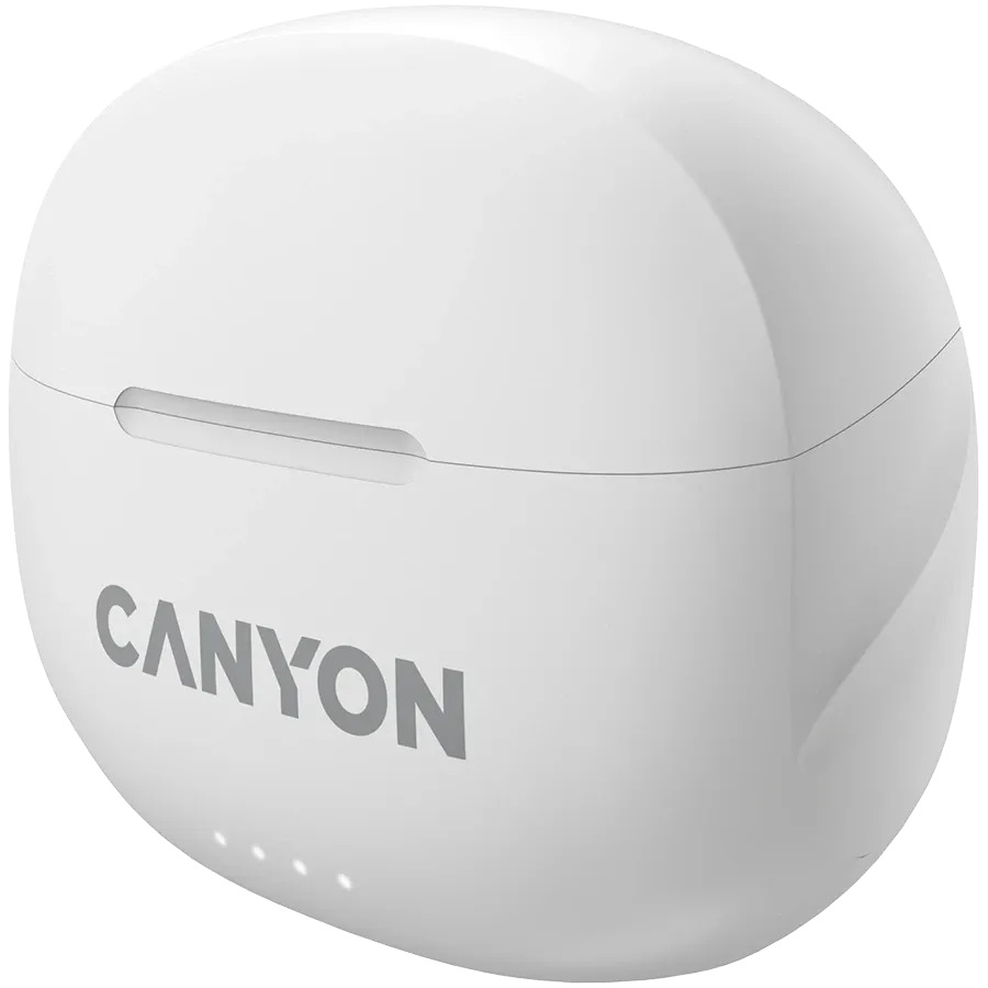 Безжични слушалки Canyon TWS-8 ENC, бяли