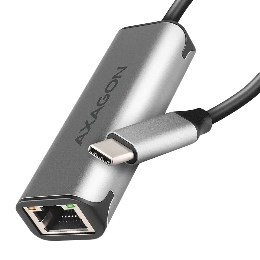 Адаптер Axagon ADE-25RC Superspeed USB-C 2.5 Gigabit ETHERNETCompact aluminum