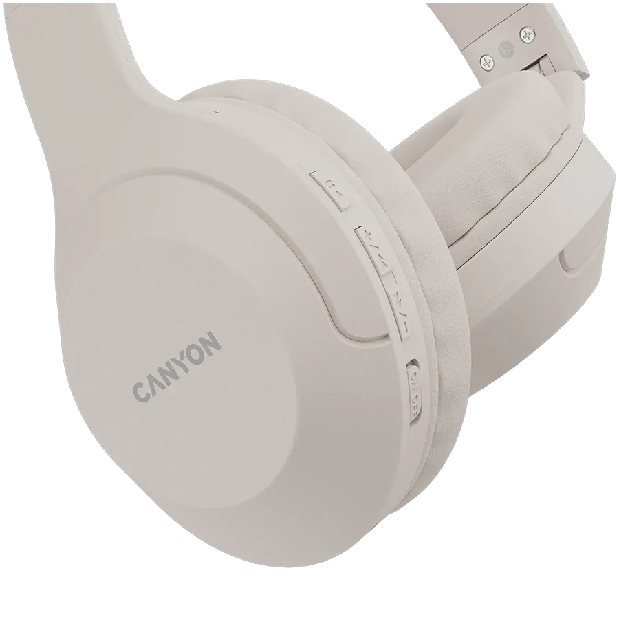 Слушалки Canyon BTHS-3, бежови