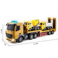 Yifeng City Truck Камион Автовоз Radio/C 1:18 с Бетонобъркачка и Самосвал
