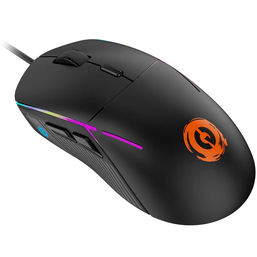 Геймърска мишка Canyon Shadder GM-321 RGB 6buttons Wired, черна