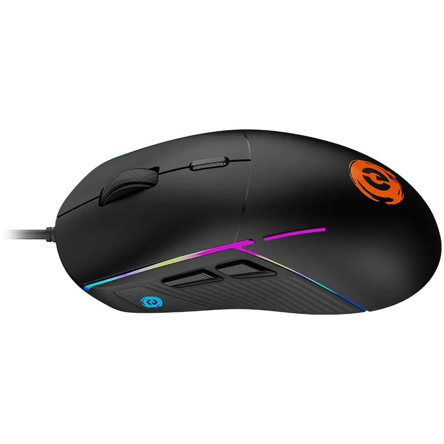 Геймърска мишка Canyon Shadder GM-321 RGB 6buttons Wired, черна