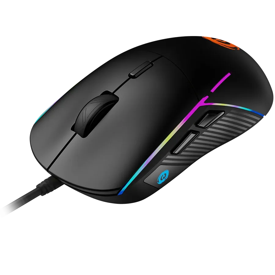 Геймърска мишка Canyon Shadder GM-321 RGB 6buttons Wired, черна