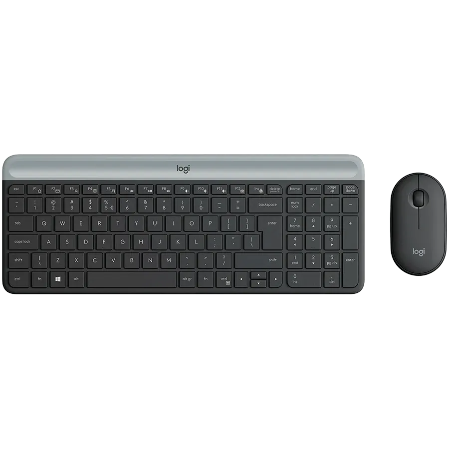 Клавиатура Logitech MK470 Slim Wireless Combo, GRAPHITE, US INT'L