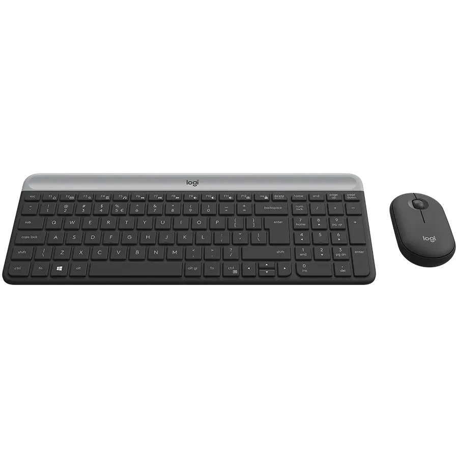 Клавиатура Logitech MK470 Slim Wireless Combo, GRAPHITE, US INT'L