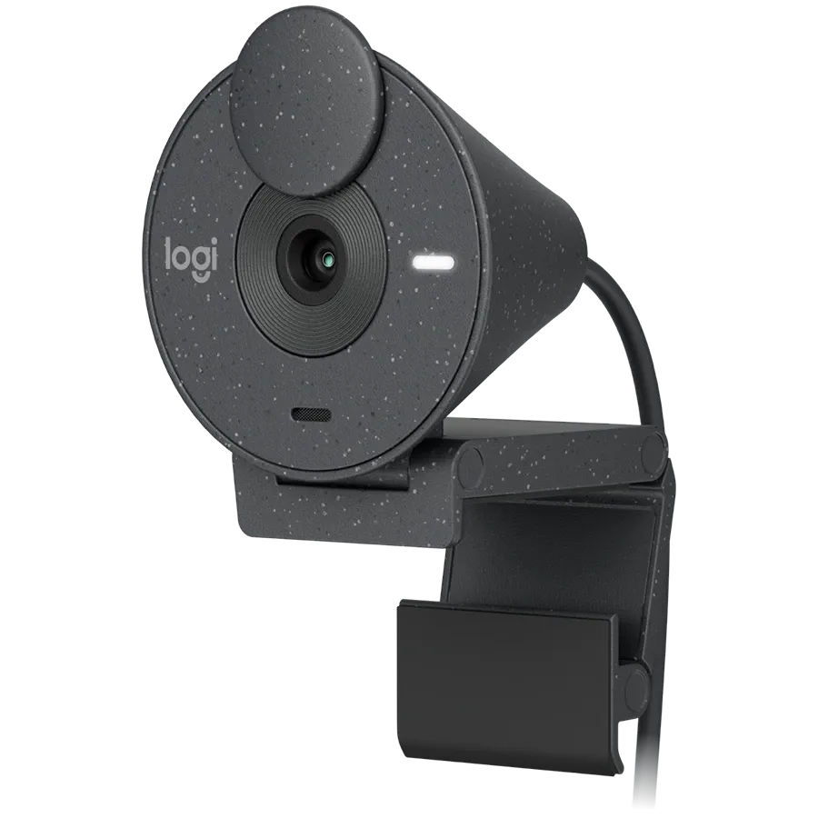 Уеб камера Logitech Brio 300 Full HD, GRAPHITE, USB
