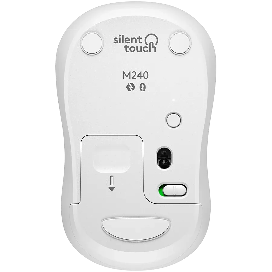 Мишка Logitech M240 Bluetooth, OFF WHITE, Silent