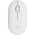 Мишка Logitech M350S Pebble 2 Bluetooth, Tonal, бяла