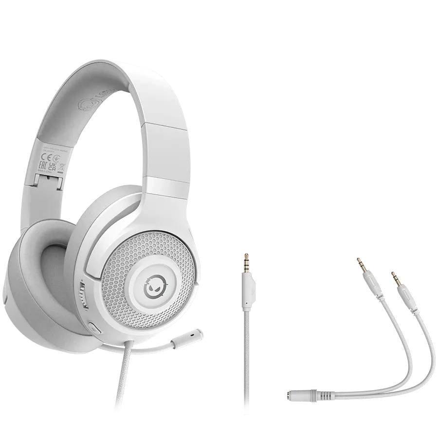 Геймърски слушалки Lorgar Noah 101 (LRG-GHS101W)