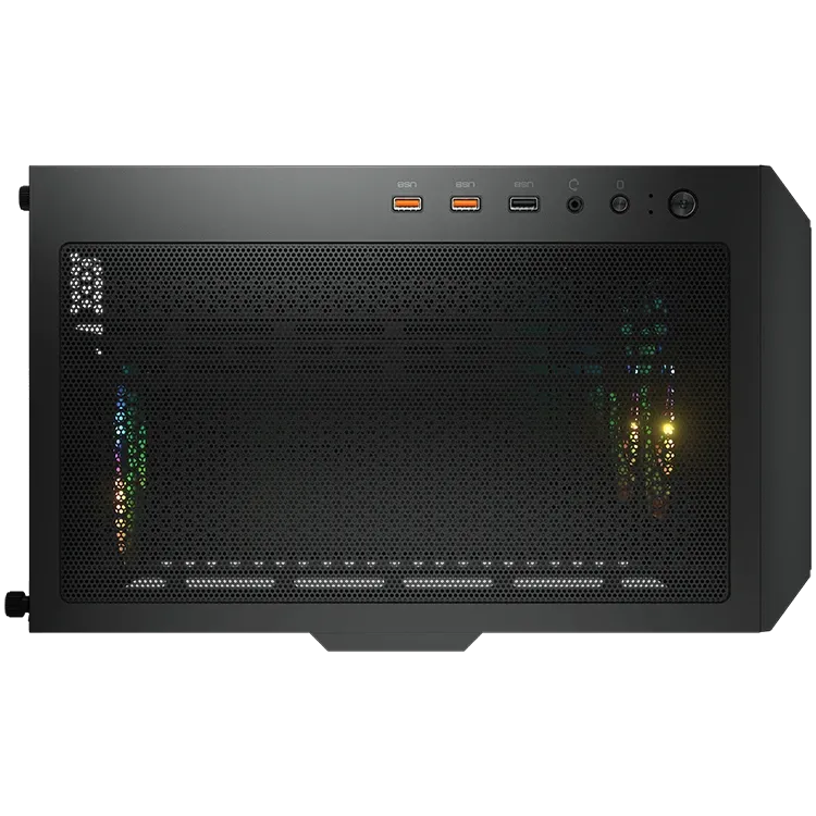 Компютърна кутия Cougar Duoface RGB PC Case, Mid Tower, черна