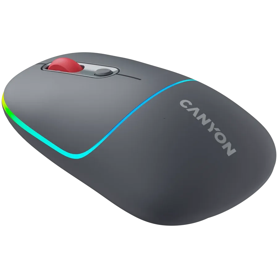Мишка Canyon MW-22 2in1 BT/ Wireless Dark, сива