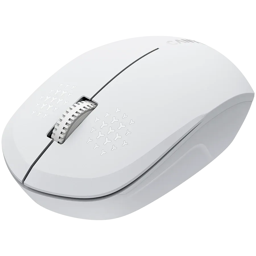 Мишка Canyon MW-04 3buttons BT Wireless, бяла