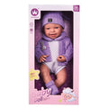 Yifeng Baby Doll Реалистично Бебе 41см. с Лилав Тоалет