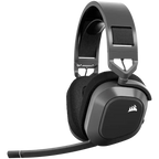 Геймърски слушалки Corsair HS80 MAX Wireless, Steel Gray, EU