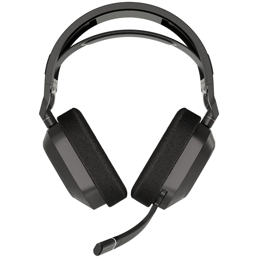 Геймърски слушалки Corsair HS80 MAX Wireless, Steel Gray, EU