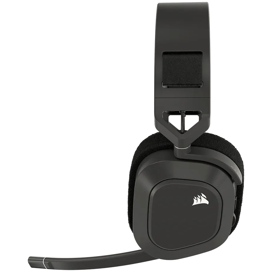 Геймърски слушалки Corsair HS80 MAX Wireless, Steel Gray, EU