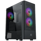 Компютърна кутия Xigmatek Hero II Air 3F Black EN41655