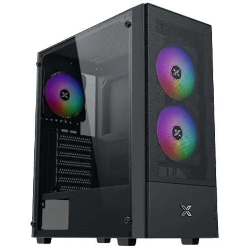Компютърна кутия Xigmatek Hero II Air 3F Black EN41655