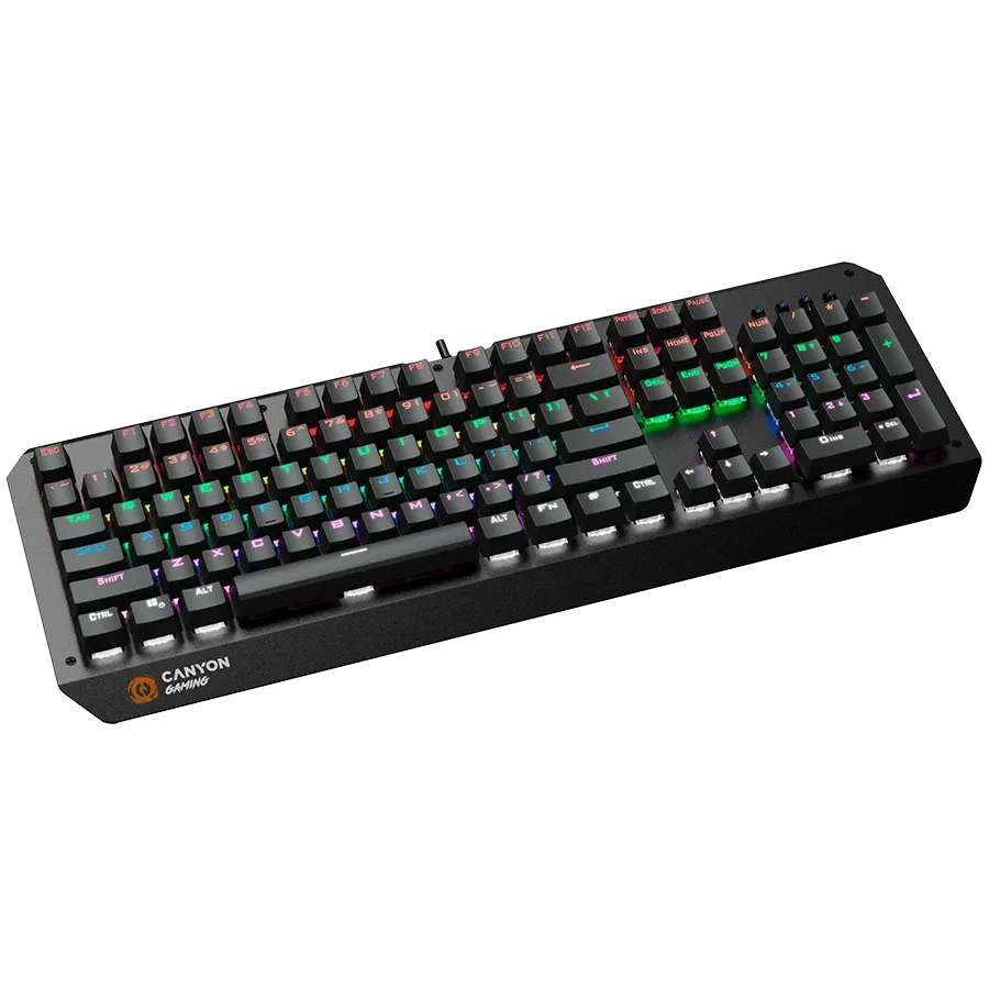 Геймърска клавиатура Canyon Hazard GK-6, Wired multimedia