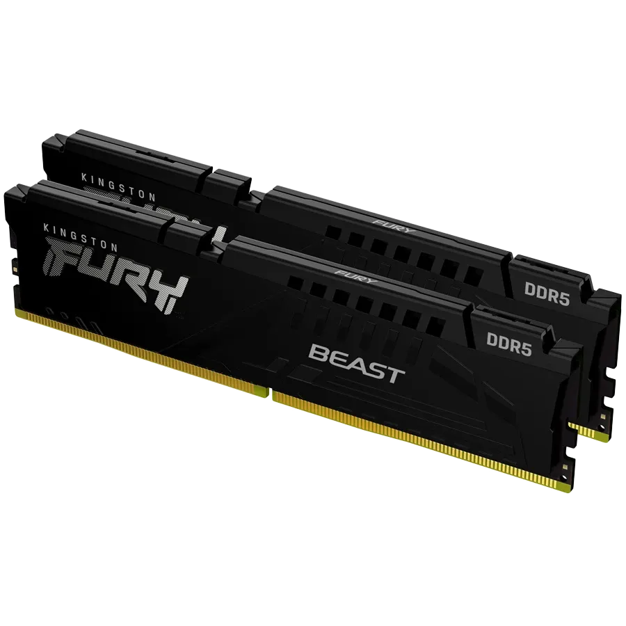 RAM памет Kingston DRAM 16GB 5600MT/s DDR5 CL40 DIMM (Kit of 2) FURY Beast