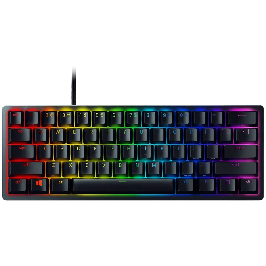 Геймърска клавиатура Razer Huntsman V3 Pro Mini, Analog Optical, 60%, US