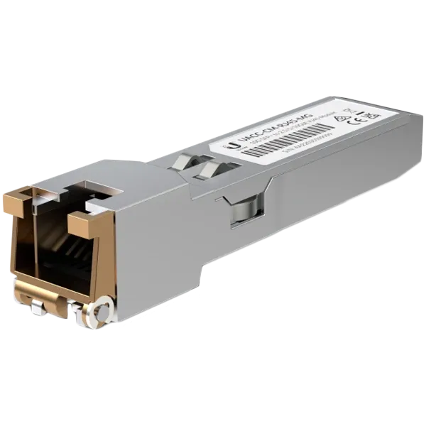 Трансивър Ubiquiti UACC-CM-RJ45-MG SFP+ to RJ45 adapter