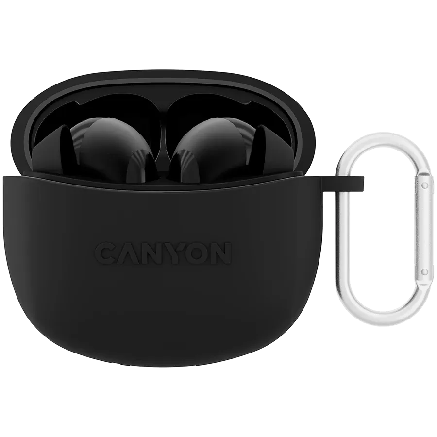 Безжични слушалки Canyon TWS-5, черни