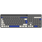 Клавиатура Canyon HKB-W03 EN AAA Wireless, сива
