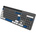 Клавиатура Canyon HKB-W03 EN AAA Wireless, сива