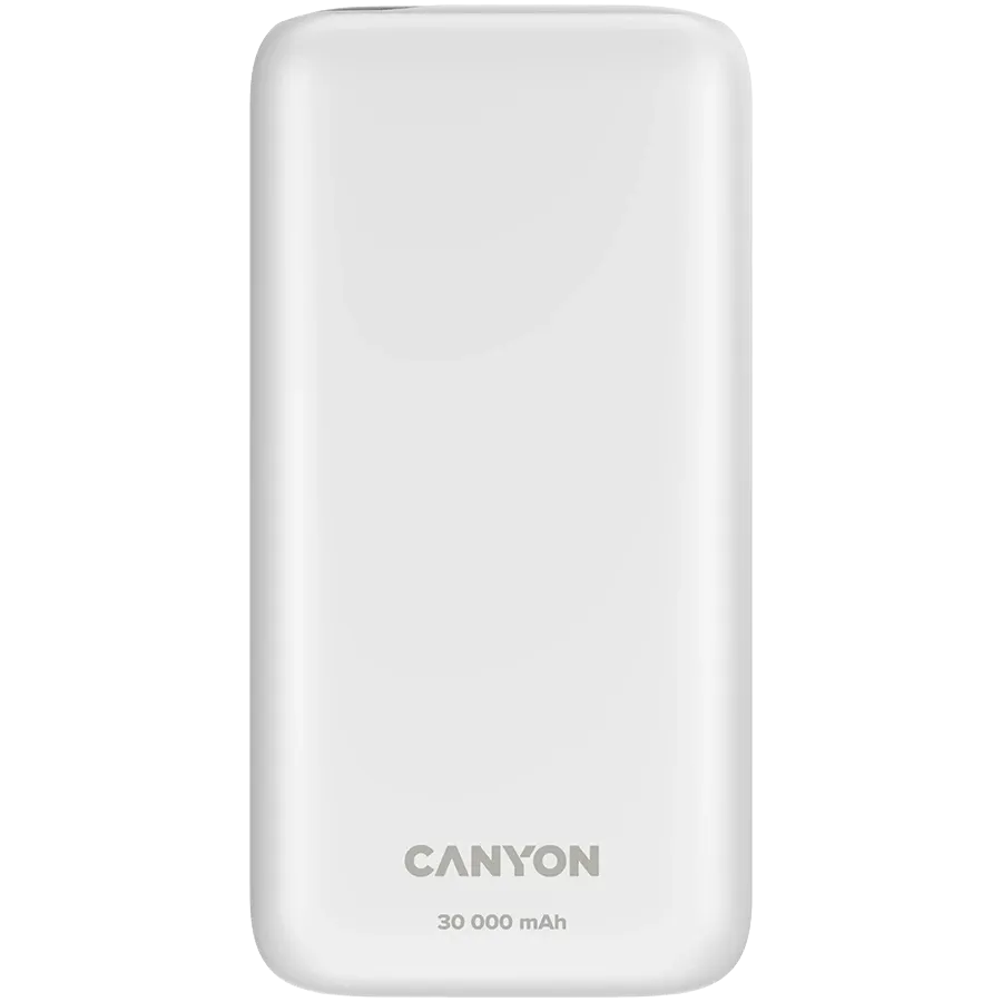 Външна батерия Canyon PB-301 LED 30000 mAh PD 20W QC 3.0