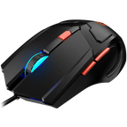 Геймърска мишка Canyon Vigil GM-2 RGB 6buttons Wired, черна