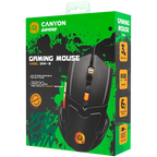 Геймърска мишка Canyon Vigil GM-2 RGB 6buttons Wired, черна