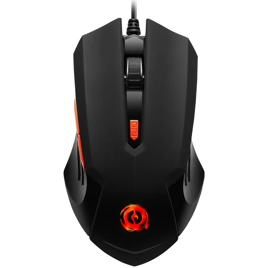 Геймърска мишка Canyon Star Raider GM-1 RGB 6buttons Wired, черна