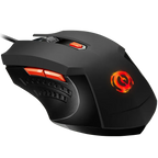 Геймърска мишка Canyon Star Raider GM-1 RGB 6buttons Wired, черна