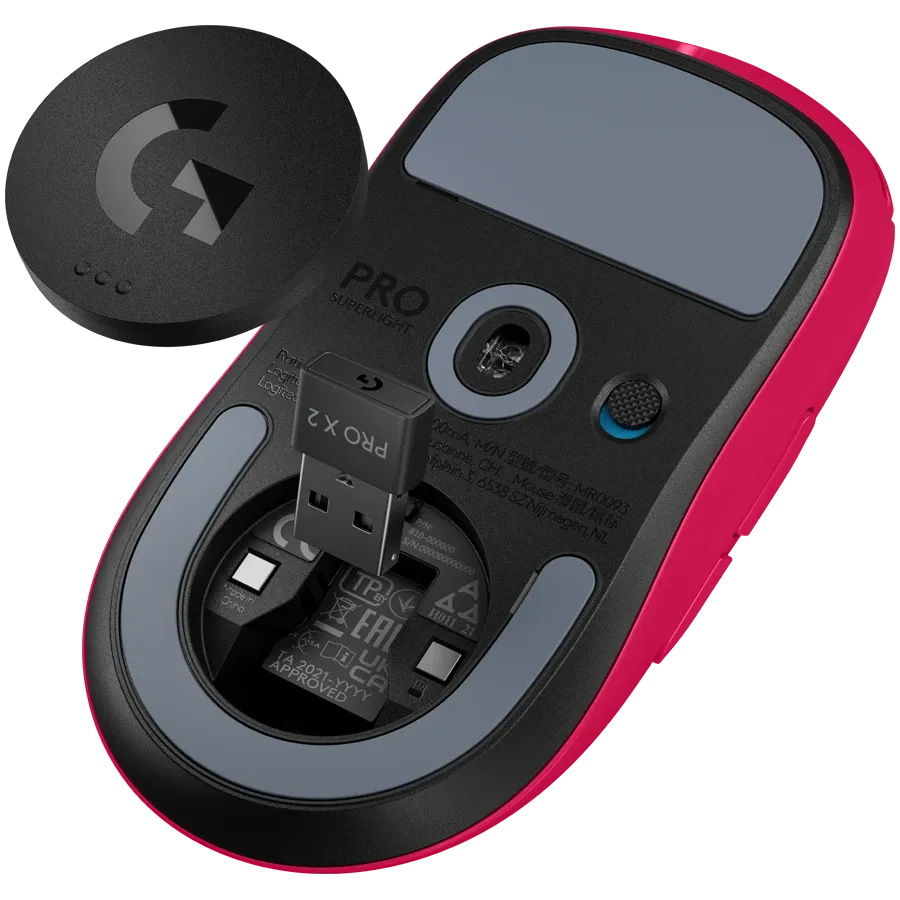 Геймърска мишка Logitech G PRO X Superlight 2 Lightspeed (910-006797)