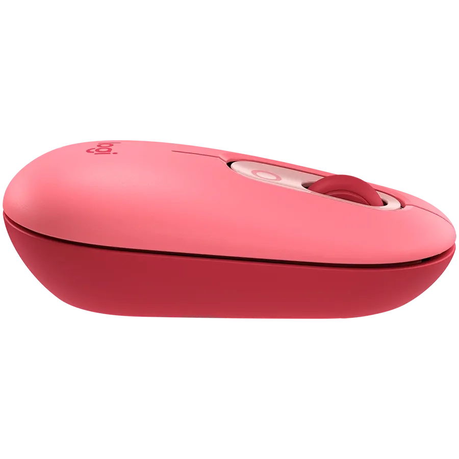 Мишка Logitech POP with emoji, ROSE, BT