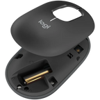 Мишка Logitech POP with emoji, GRAPHITE, BT