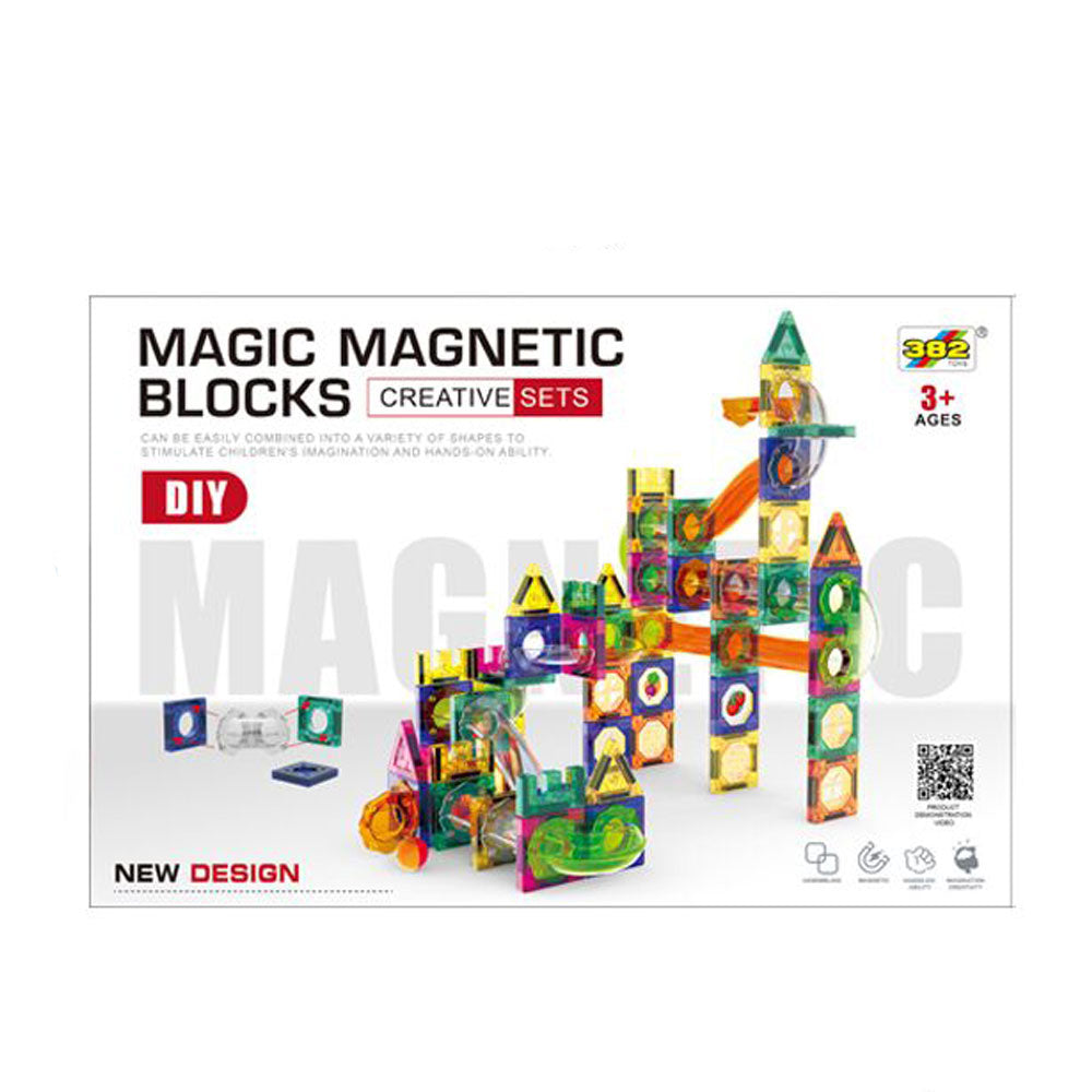 MAGNETIC Магнитен Конструктор с Топче 160 части