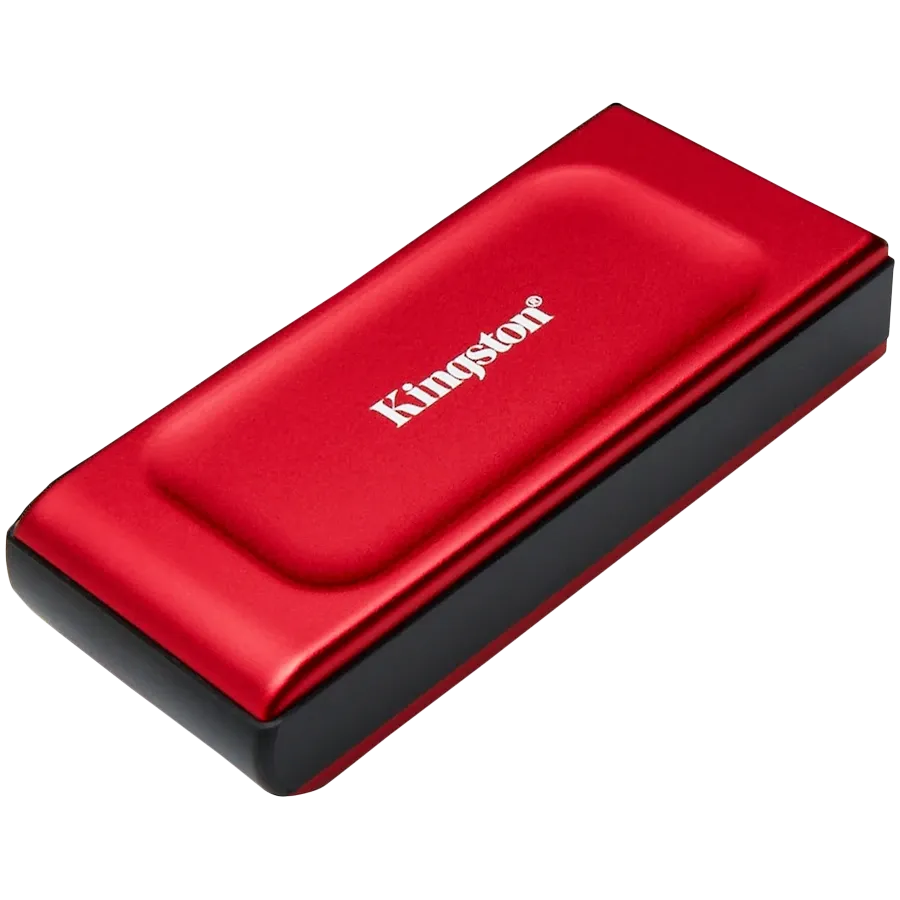 Външен SSD диск Kingston SSD 2TB XS1000 Red External USB 3.2 Gen 2 Portable