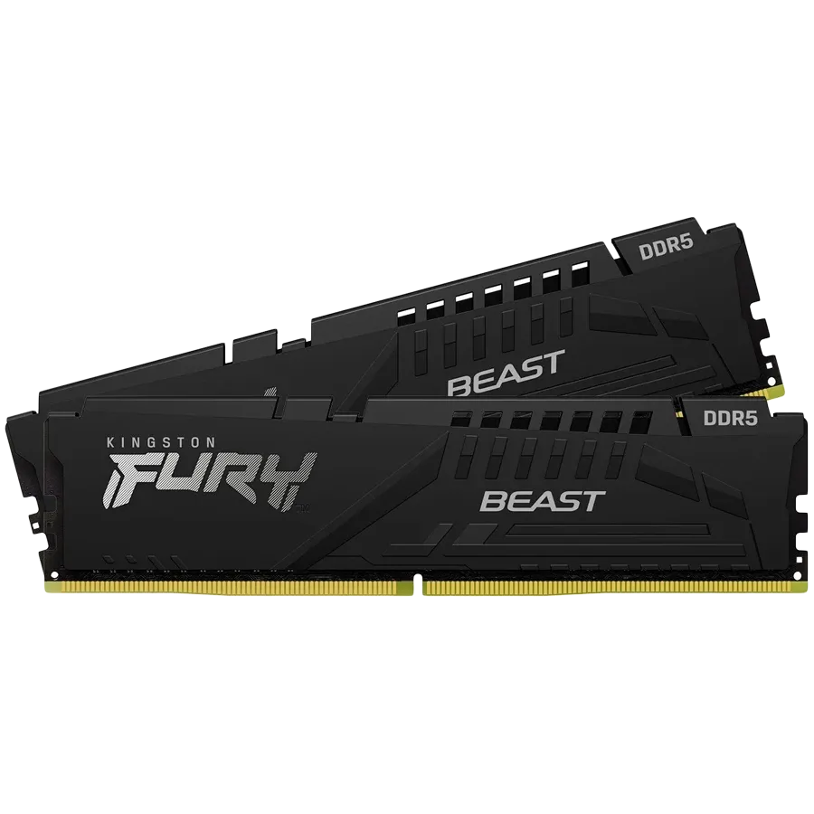 RAM памет Kingston 32GB 6000MT/s DDR5 CL36 DIMM (Kit of 2) FURY Beast Black EXPO