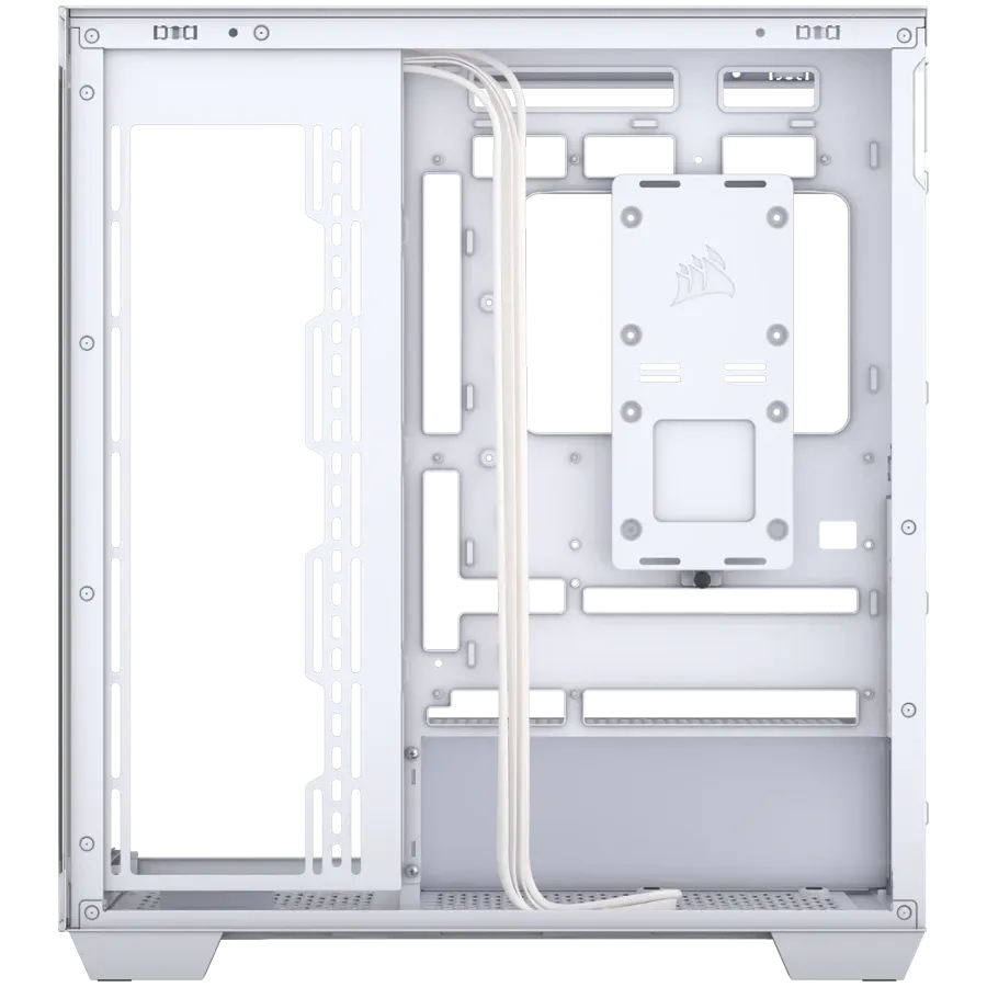 Компютърна кутия Corsair 3500X Tempered Glass Mid-Tower, бяла