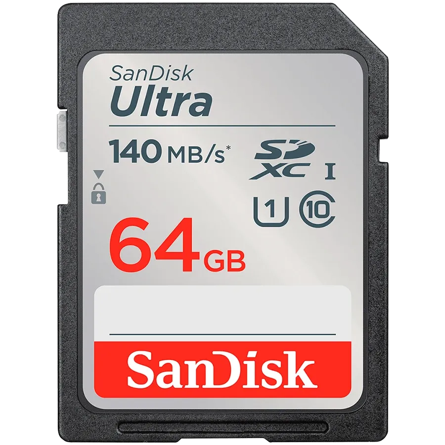 Карта памет SanDisk Ultra 64GB SDXC Memory Card 140MB/s
