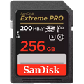Карта памет SanDisk Extreme PRO 256GB SDXC Memory Card + 2 years RescuePRO